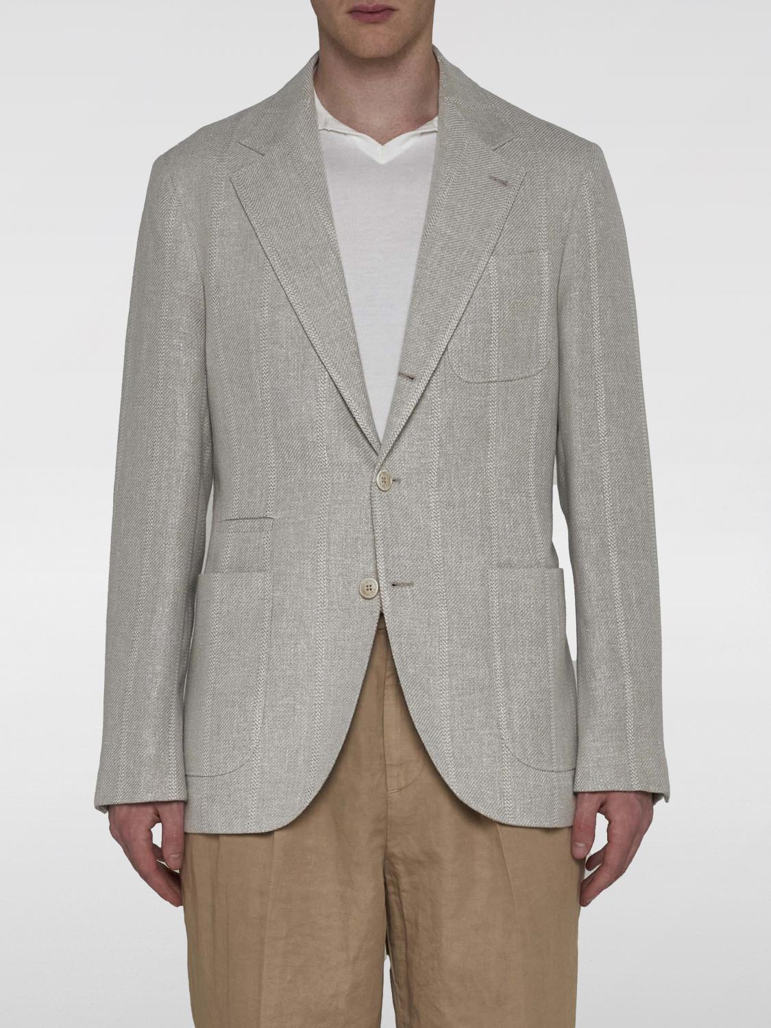 Brunello Cucinelli Blazer BRUNELLO CUCINELLI Men color White