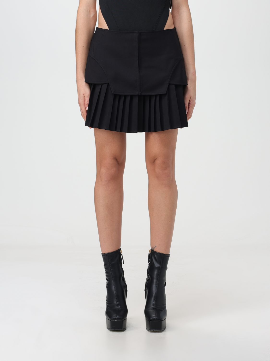  Skirt ANDREADAMO Woman colour Black