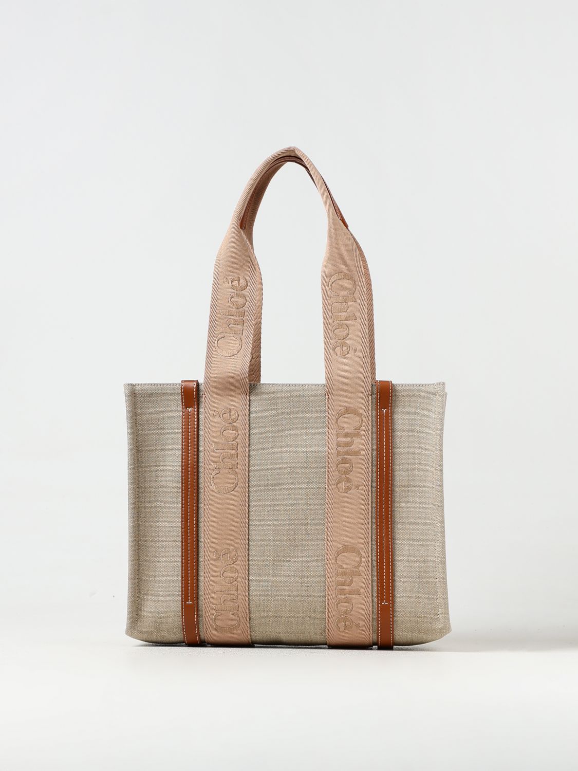 Chloé Tote Bags CHLOÉ Woman colour Dove Grey