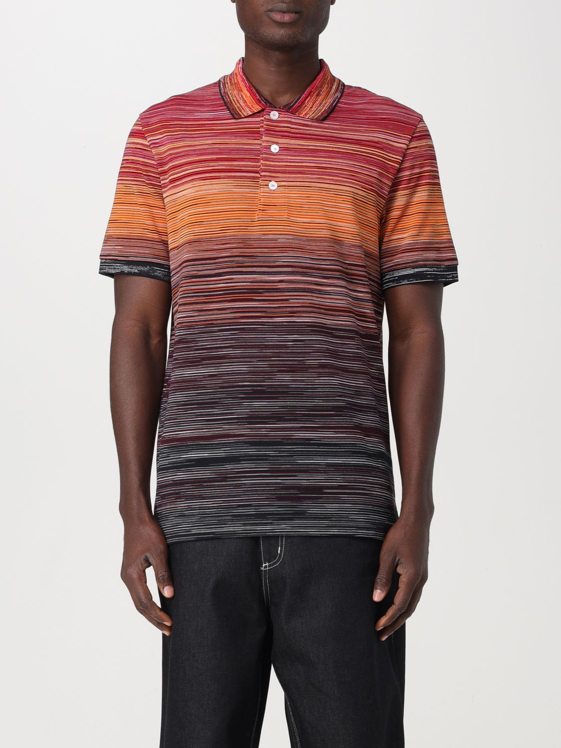 Missoni Polo Shirt MISSONI Men colour Red