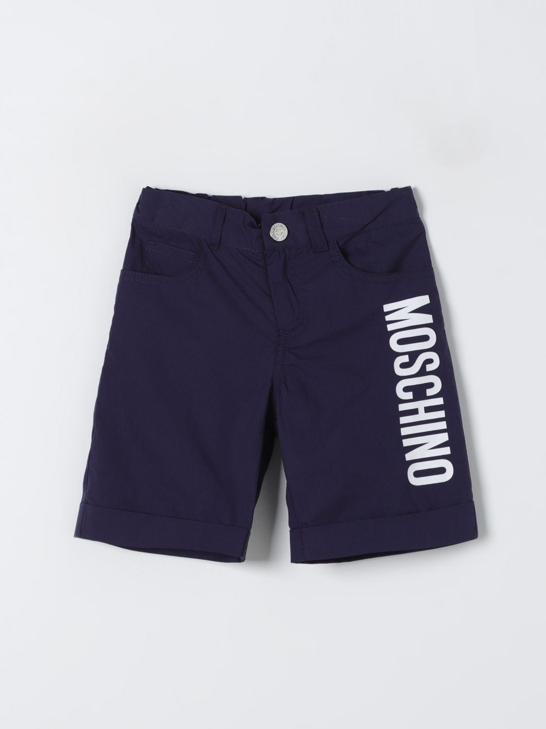  Trousers MOSCHINO KID Kids colour Blue