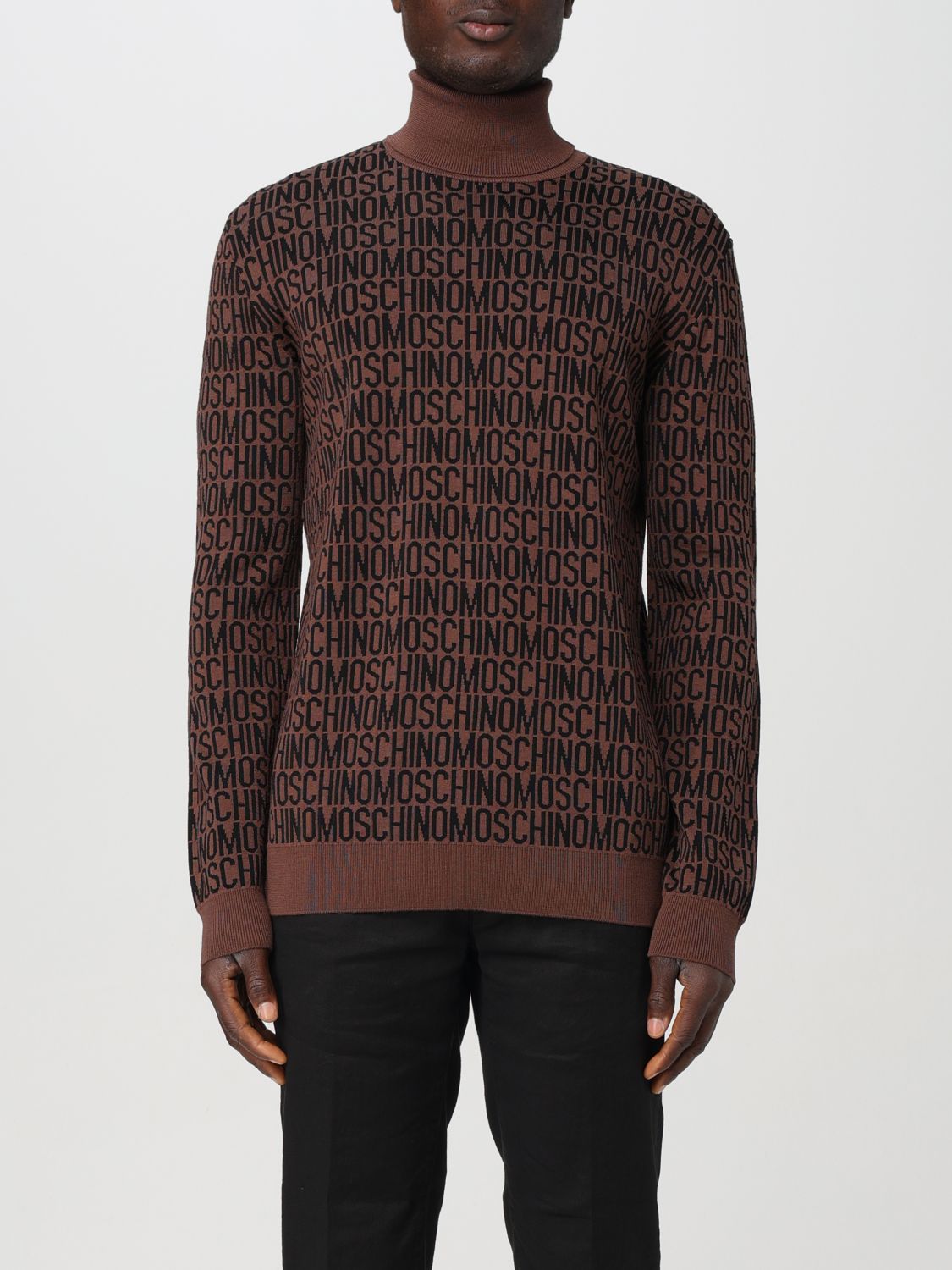 Moschino Couture Sweater MOSCHINO COUTURE Men color Brown