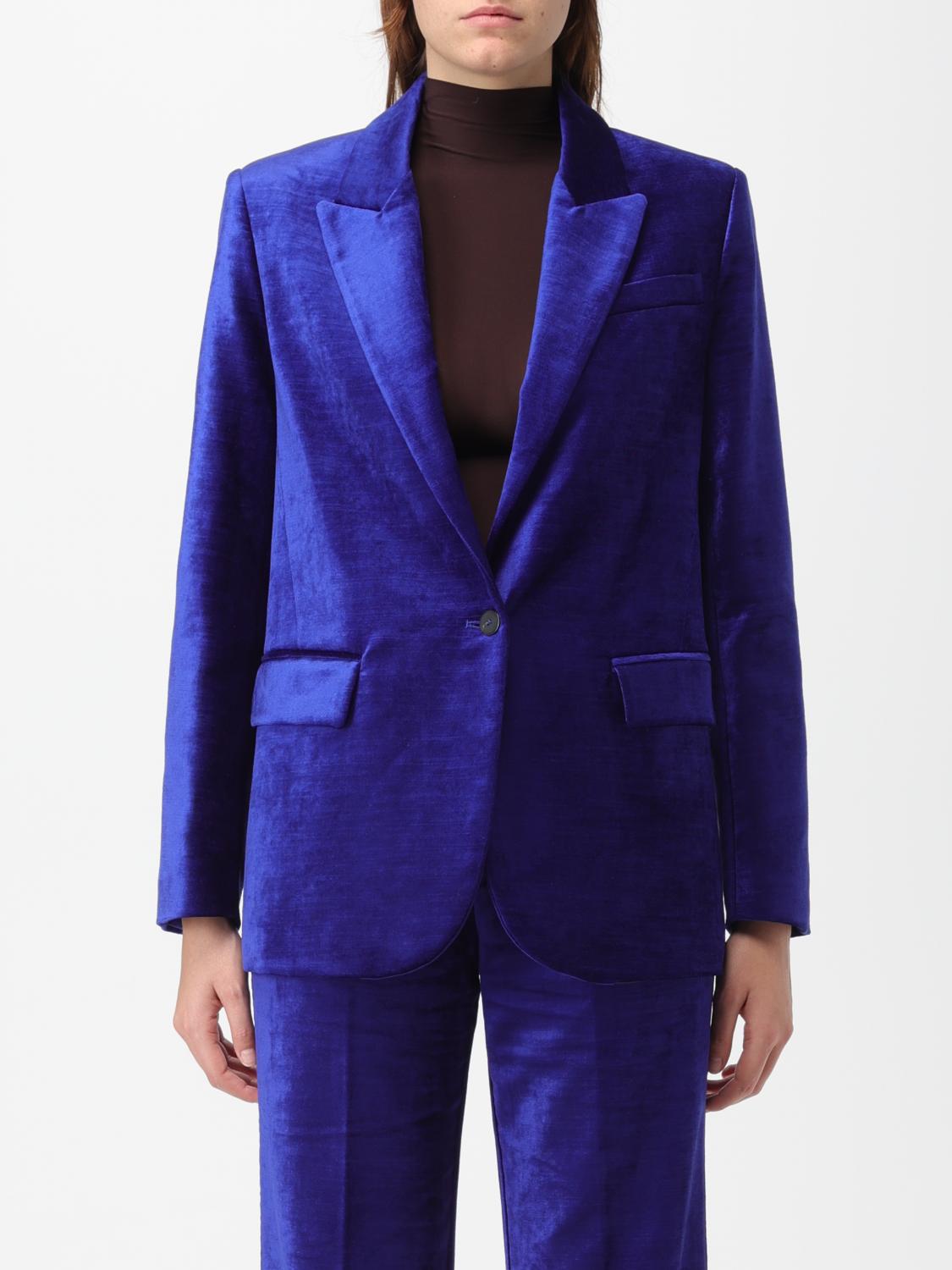 Forte Forte Blazer FORTE FORTE Woman colour Blue