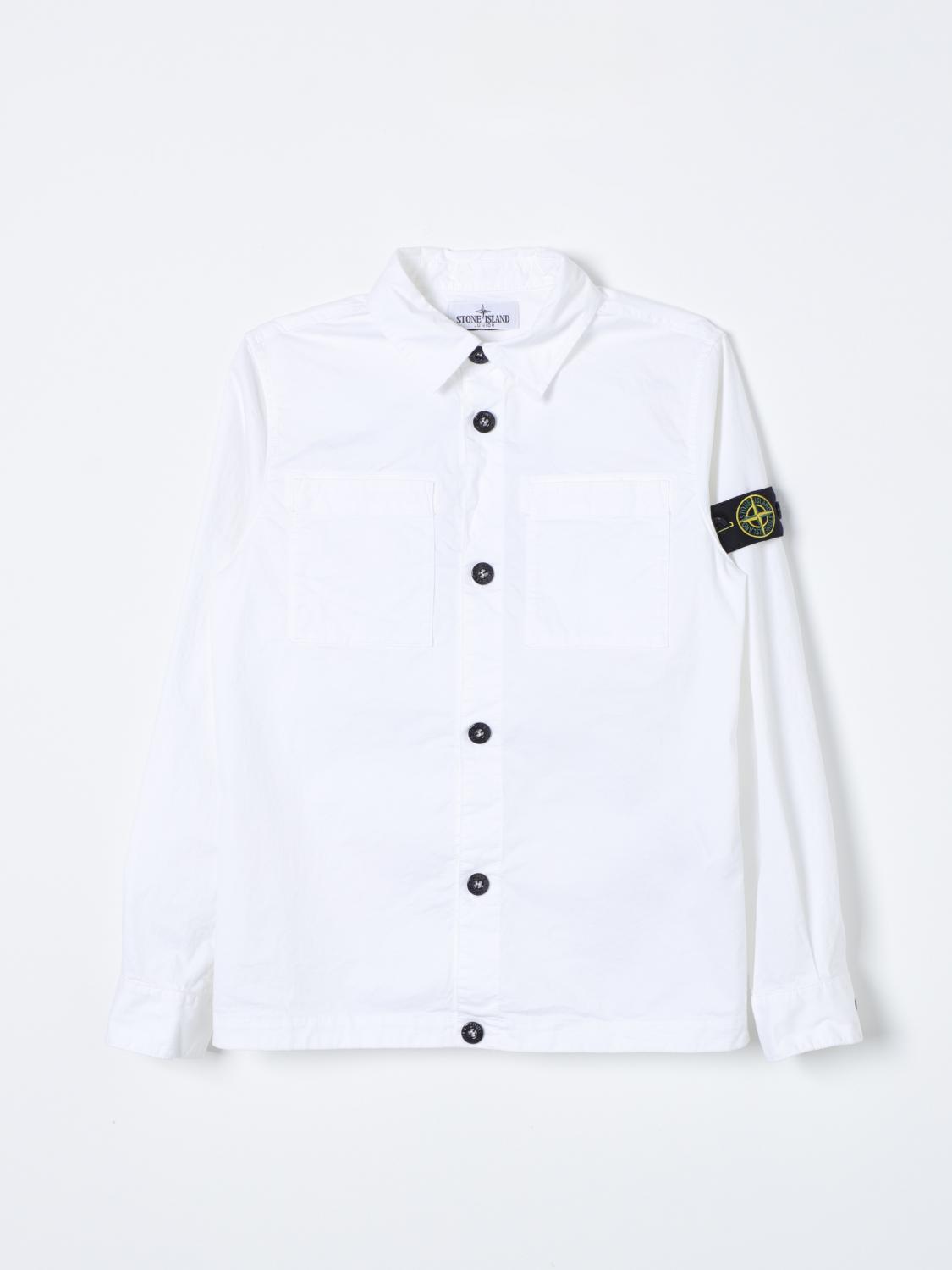 Stone Island Junior Shirt STONE ISLAND JUNIOR Kids color White