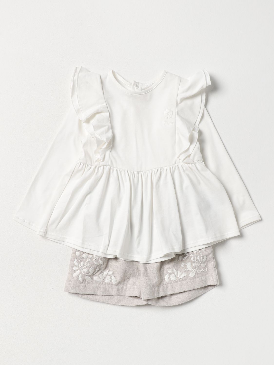 Chloé Romper CHLOÉ Kids colour White