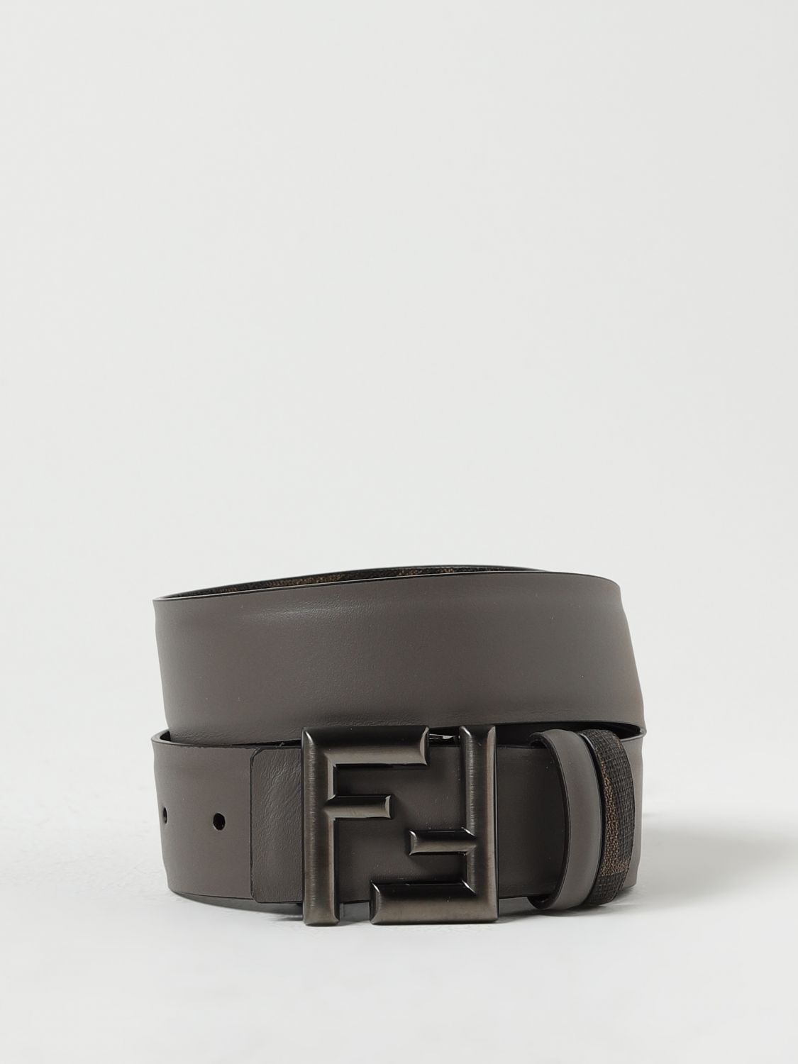 FENDI Belt FENDI Men colour Grey