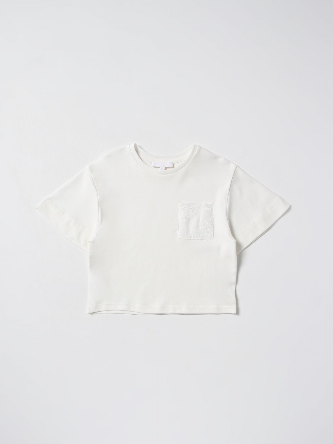 Chloé T-Shirt CHLOÉ Kids colour White