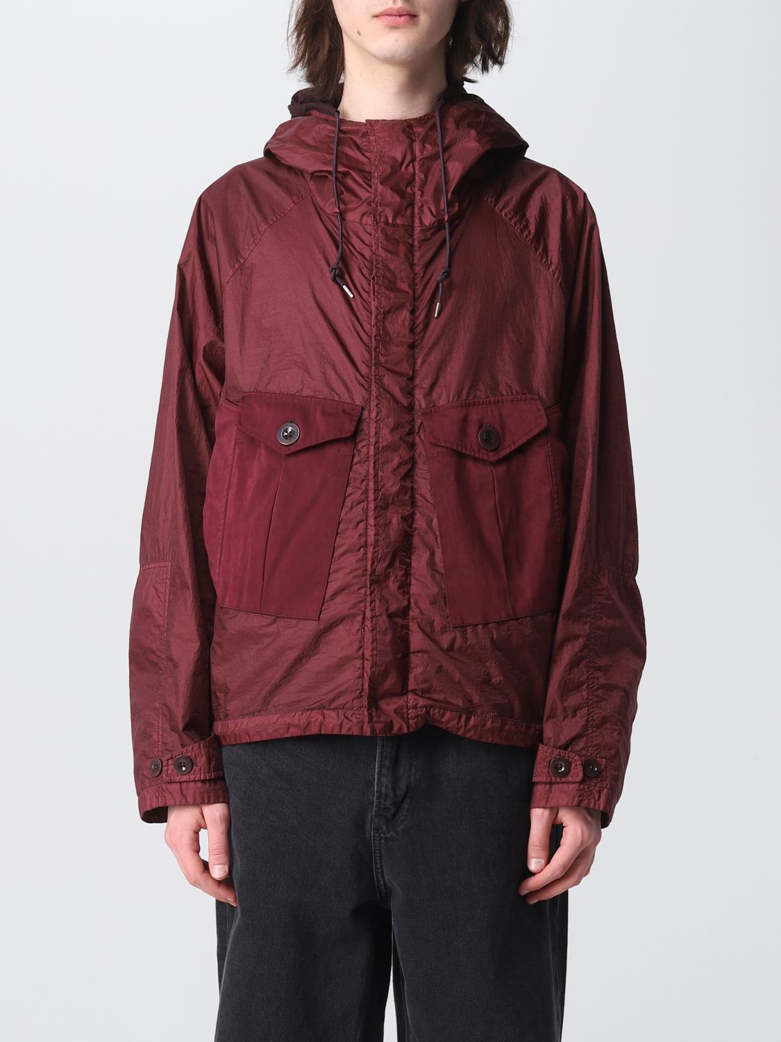 Ten C Jacket TEN C Men colour Sangria