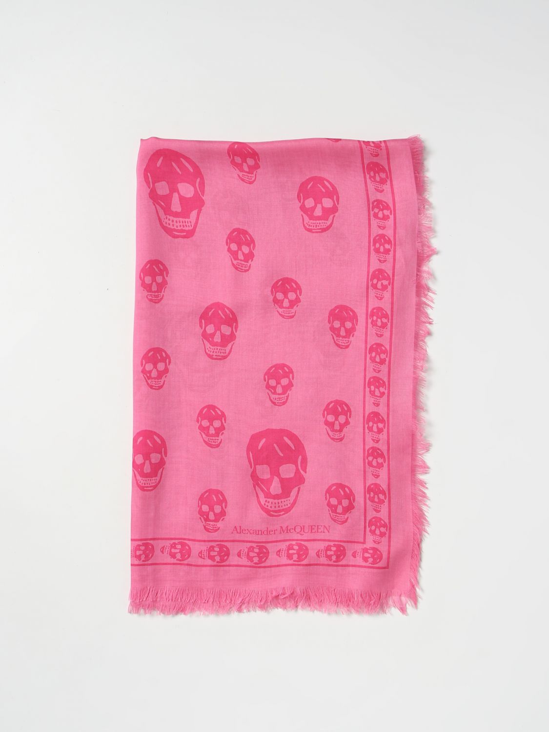 Alexander McQueen Scarf ALEXANDER MCQUEEN Men colour Pink