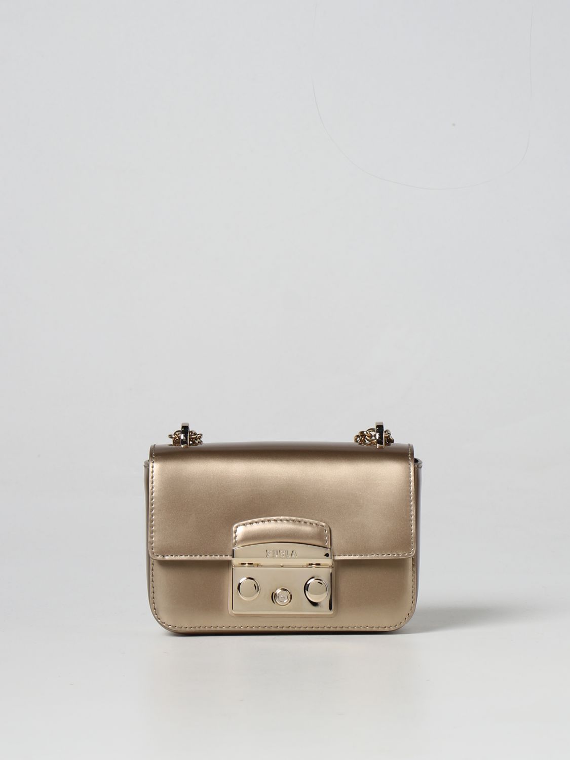 Furla Mini Bag FURLA Woman colour Champagne