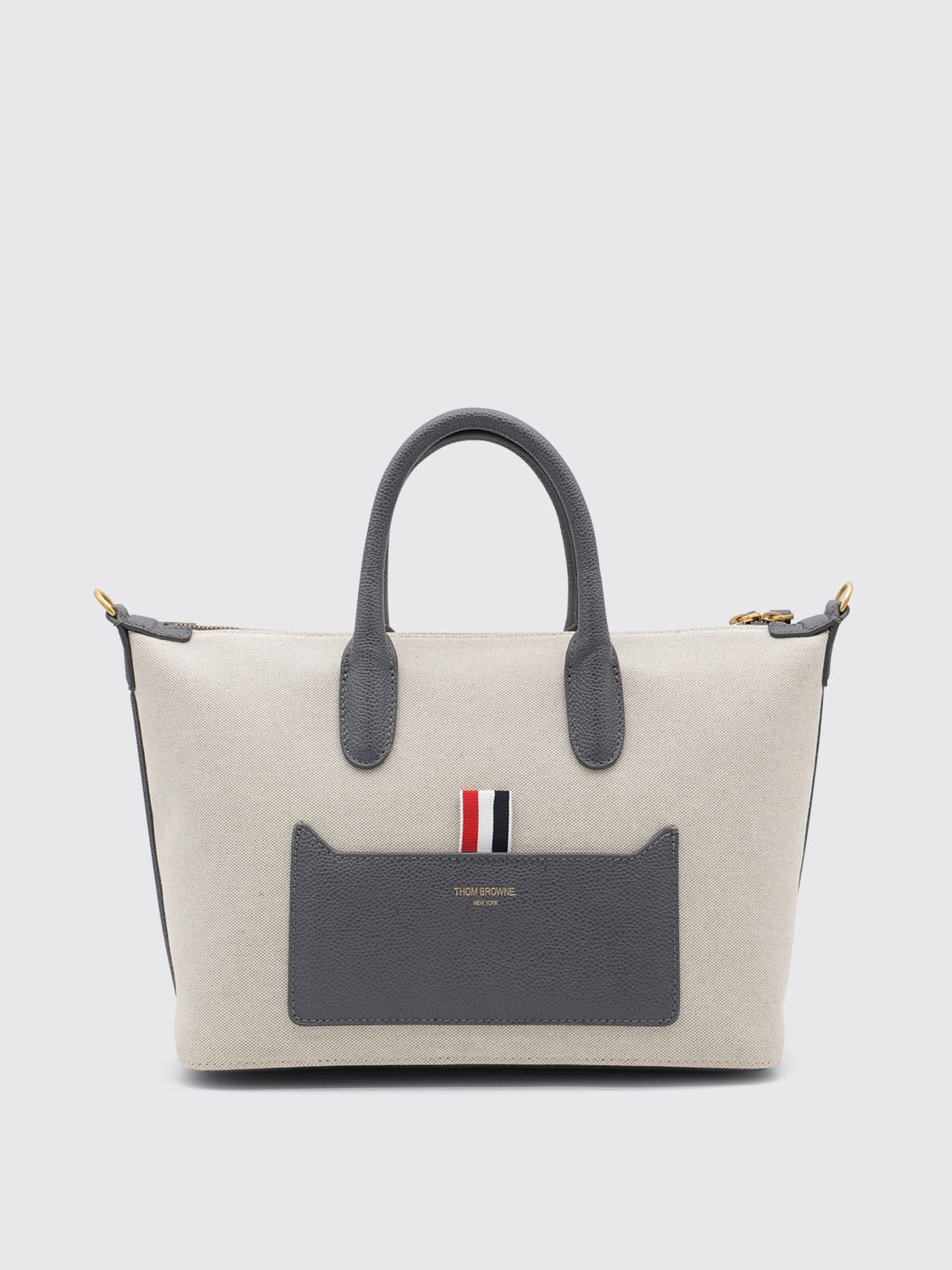 Thom Browne Shoulder Bag THOM BROWNE Men colour Beige