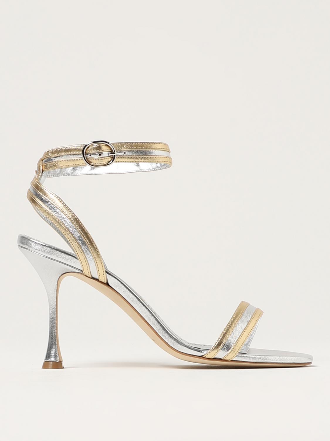 Manolo Blahnik Heeled Sandals MANOLO BLAHNIK Woman colour Gold