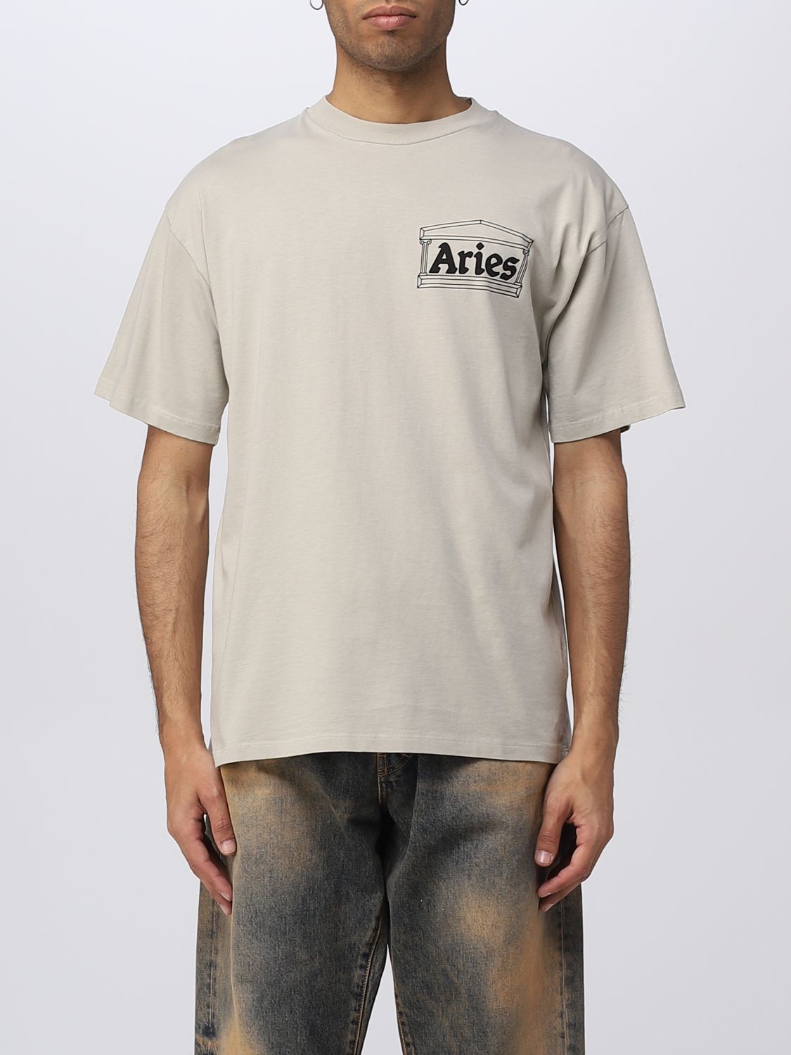 Aries T-Shirt ARIES Men colour Grey