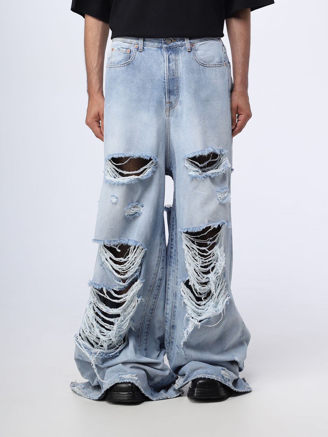 Vetements Jeans VETEMENTS Men colour Blue