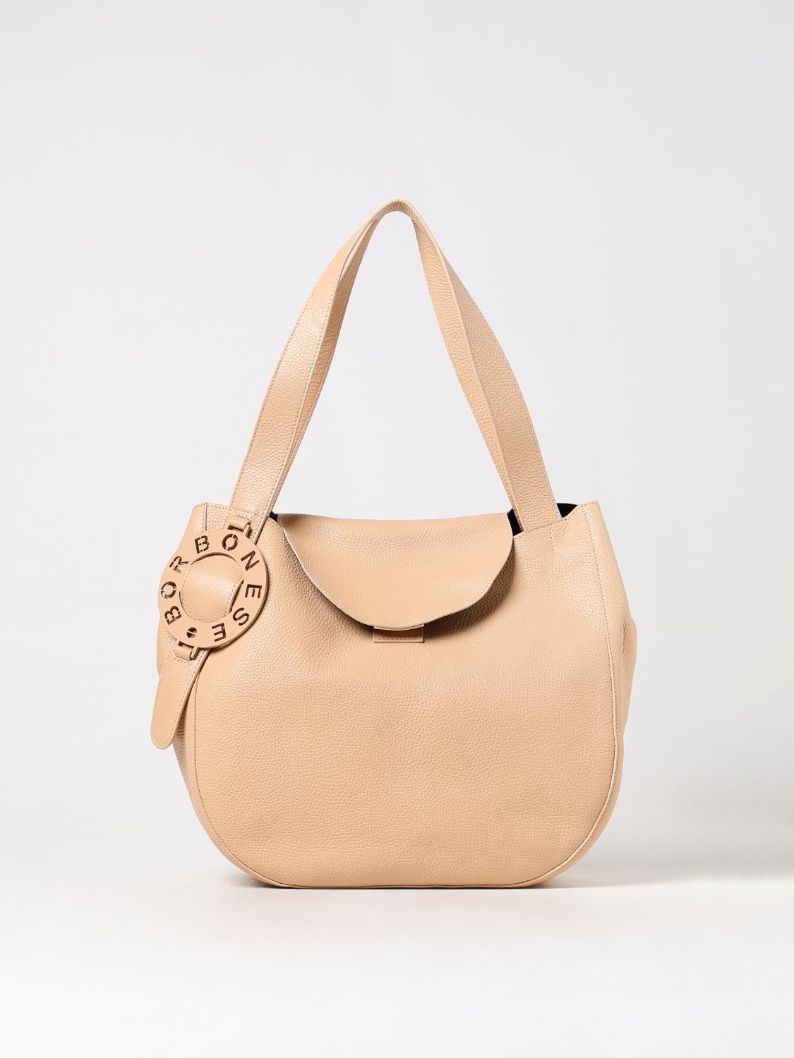 Borbonese Shoulder Bag BORBONESE Woman color Camel