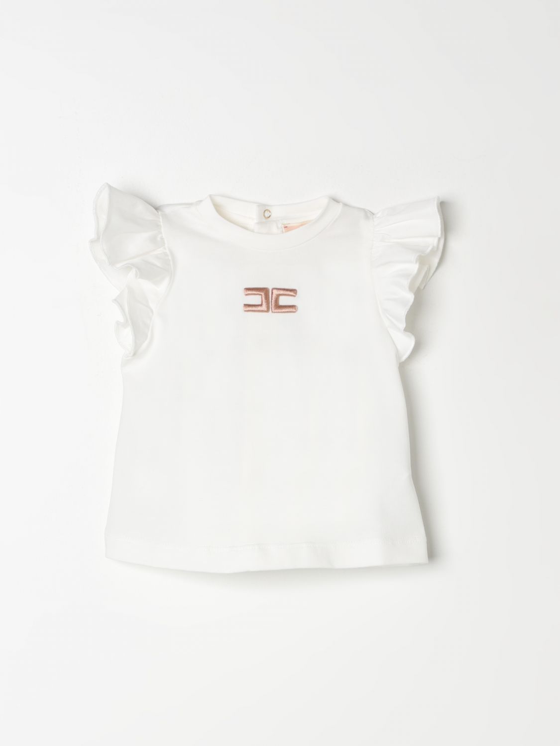 Elisabetta Franchi La Mia Bambina T-Shirt ELISABETTA FRANCHI LA MIA BAMBINA Kids colour Ivory