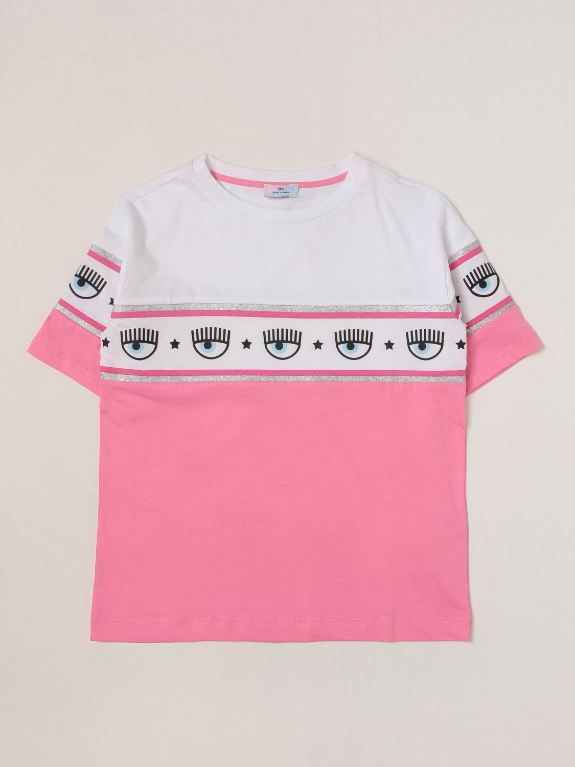 CHIARA FERRAGNI T-Shirt CHIARA FERRAGNI Kids colour Fuchsia