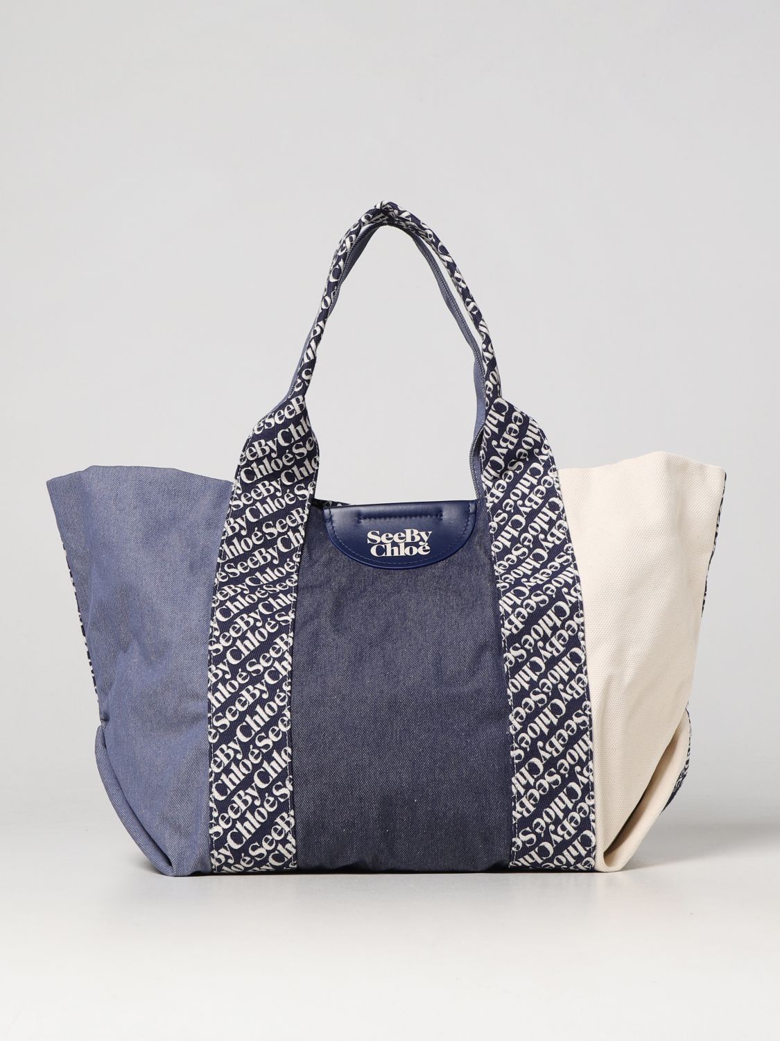 See By Chloé Tote Bags SEE BY CHLOÉ Woman colour Navy