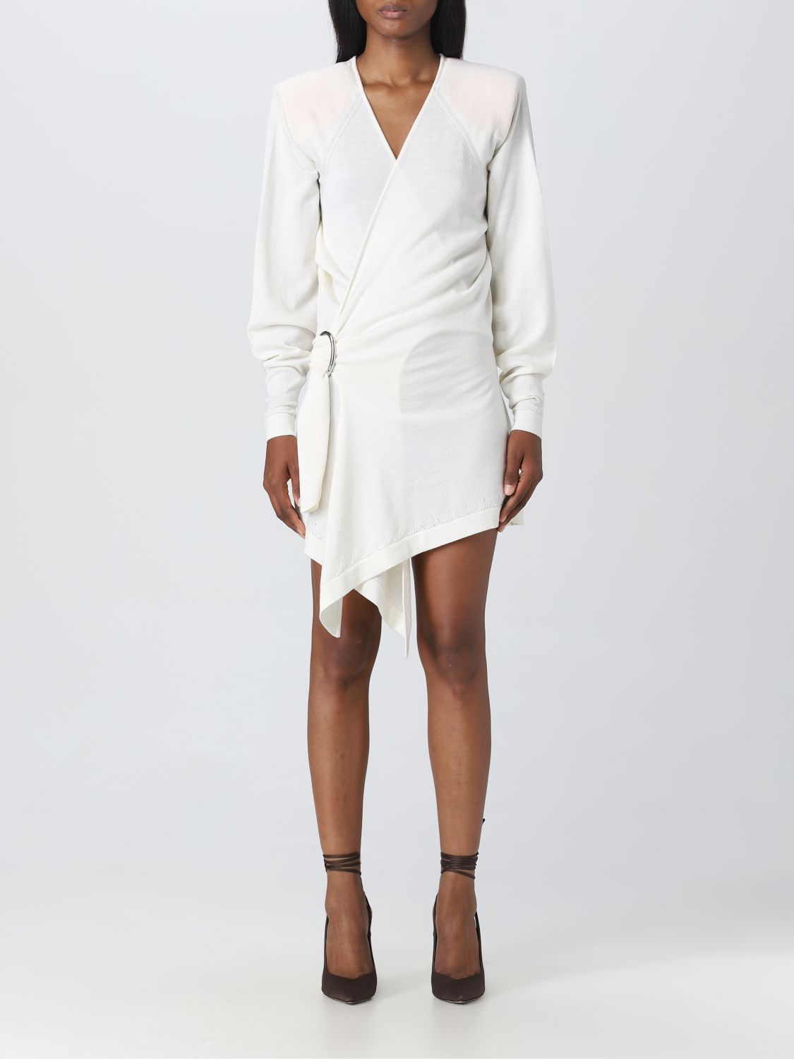 The Attico Dress THE ATTICO Woman colour White