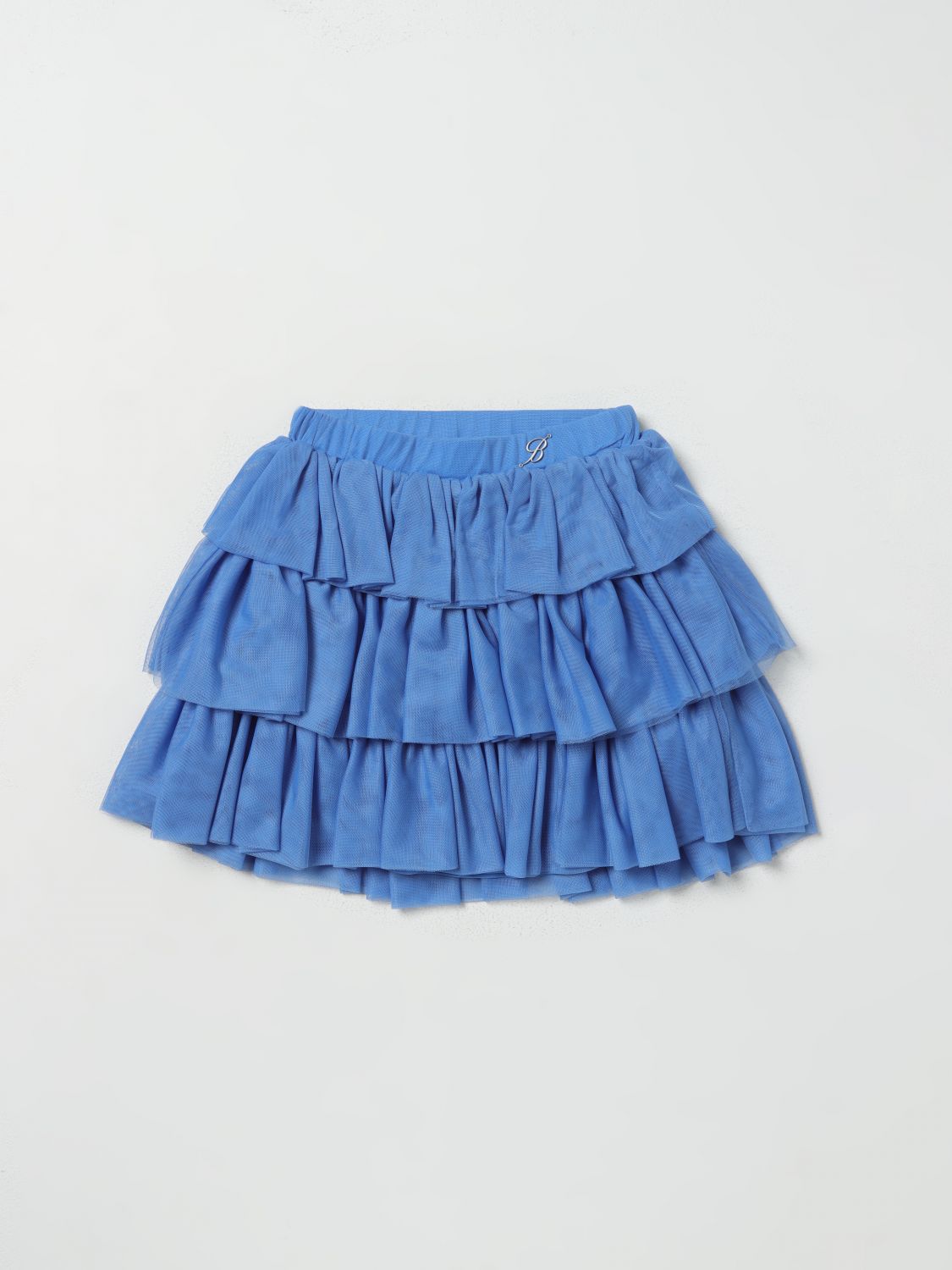 Miss Blumarine Skirt MISS BLUMARINE Kids colour Denim