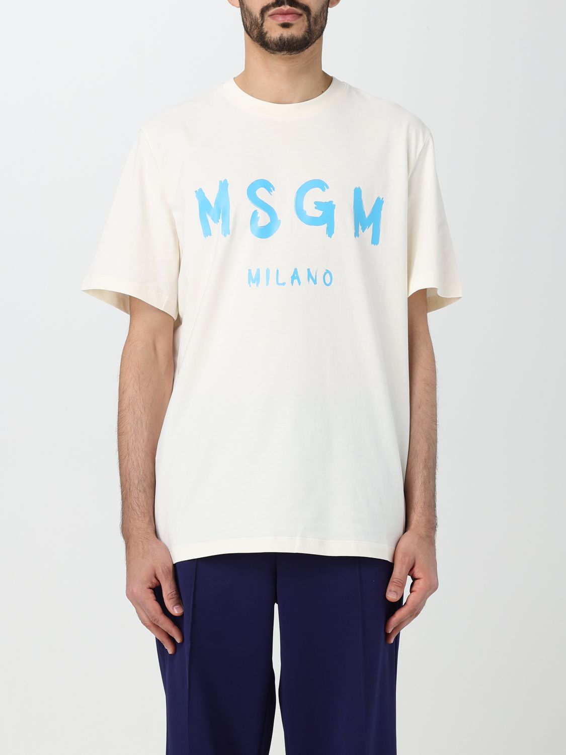 Msgm T-Shirt MSGM Men colour White