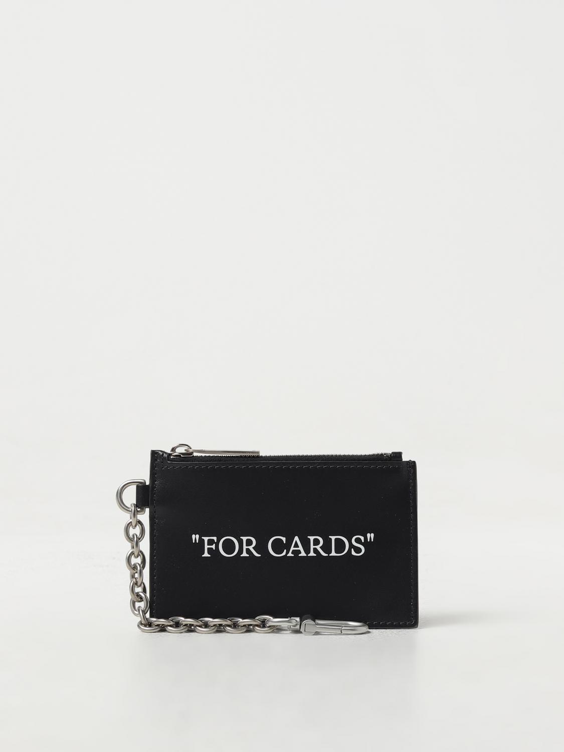 OFF-WHITE Wallet OFF-WHITE Men colour Black