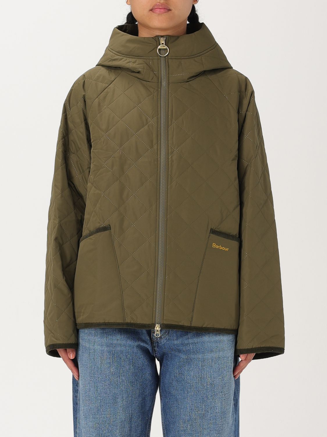 Barbour Jacket BARBOUR Woman color Military
