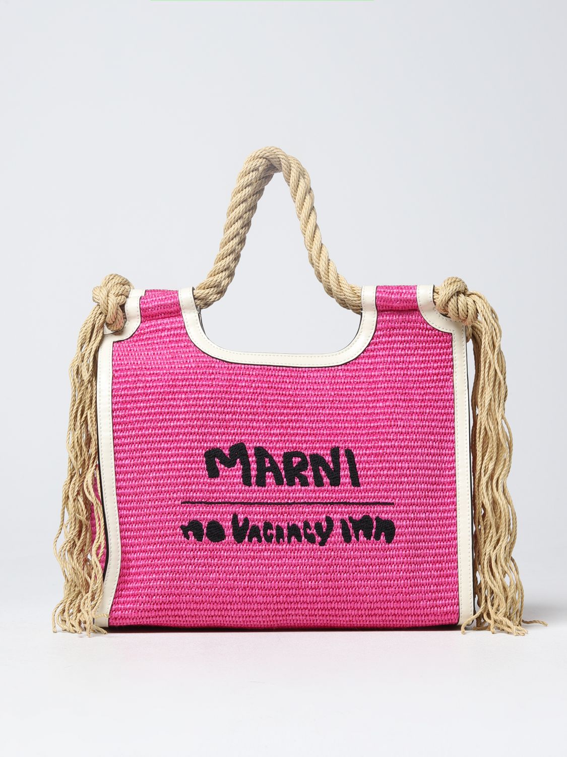 Marni X No Vacancy Inn Handbag MARNI X NO VACANCY INN Woman colour Pink