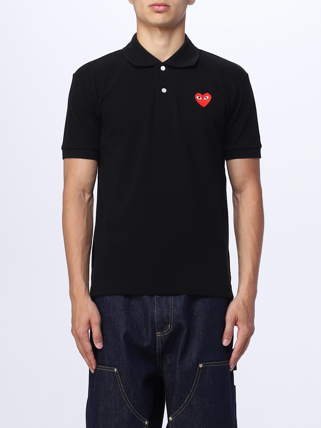 Comme Des Garçons Play Polo Shirt COMME DES GARCONS PLAY Men colour Black