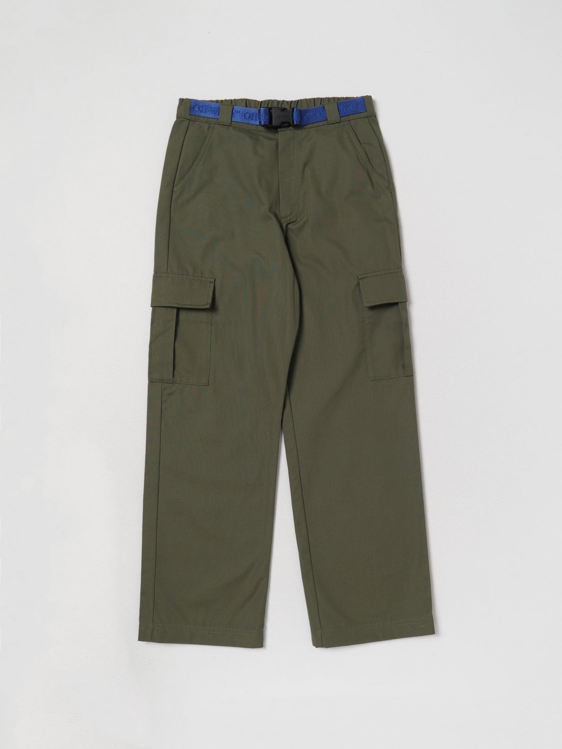 OFF-WHITE Trousers OFF-WHITE Kids colour Military