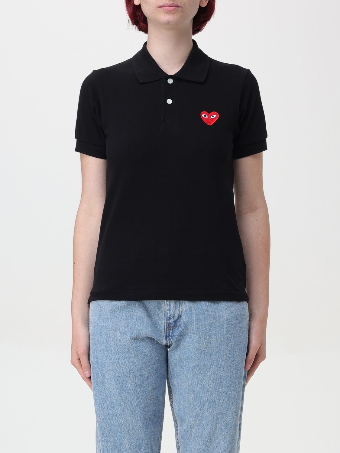 Comme Des Garçons Play Polo Shirt COMME DES GARCONS PLAY Woman color Black