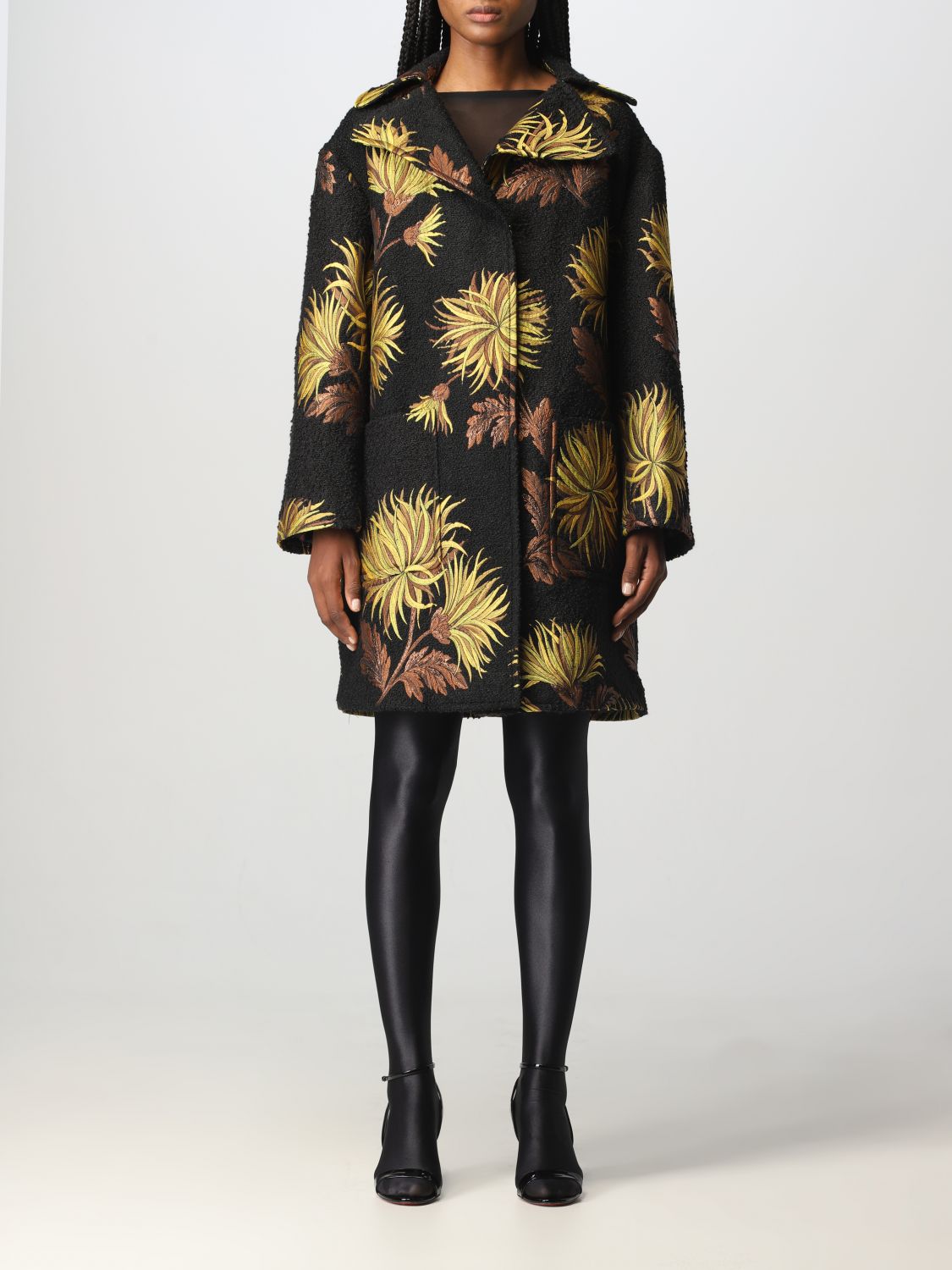 Etro Coat ETRO Woman colour Gold