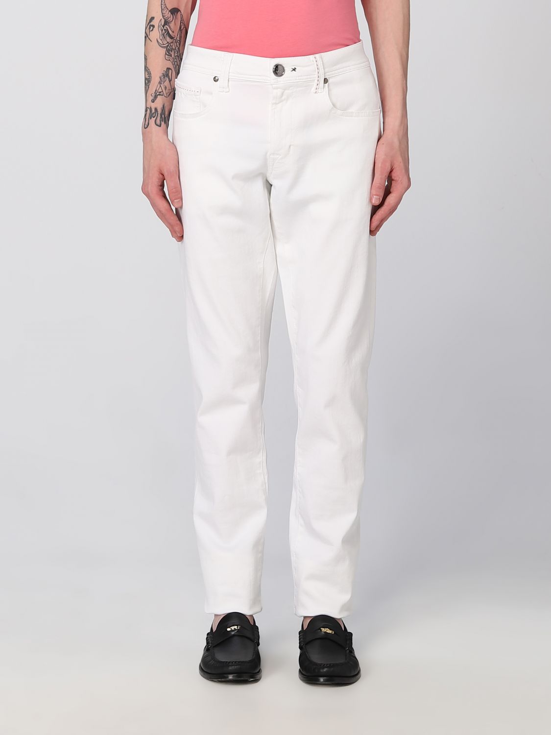 Tramarossa Jeans TRAMAROSSA Men colour White