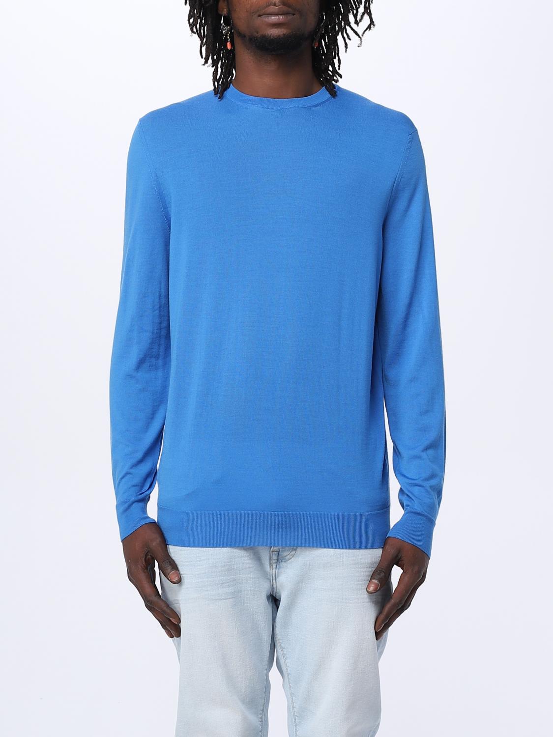 Drumohr Jumper DRUMOHR Men colour Electric Blue