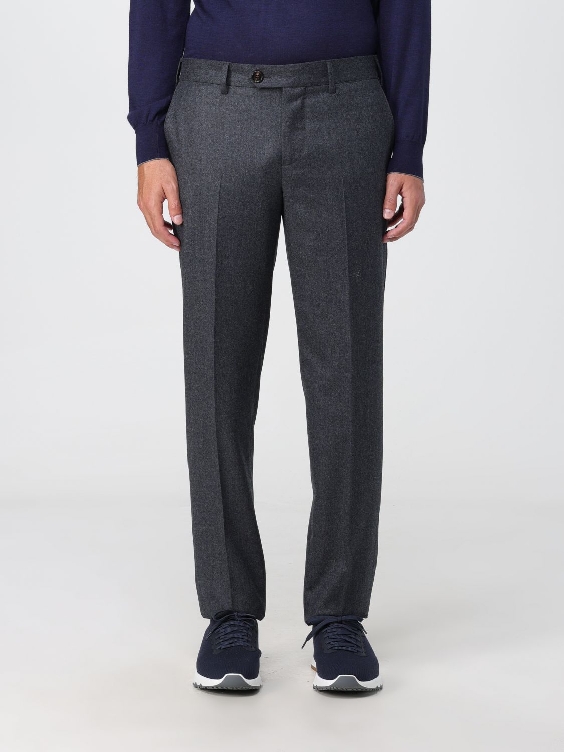 Brunello Cucinelli Trousers BRUNELLO CUCINELLI Men colour Grey