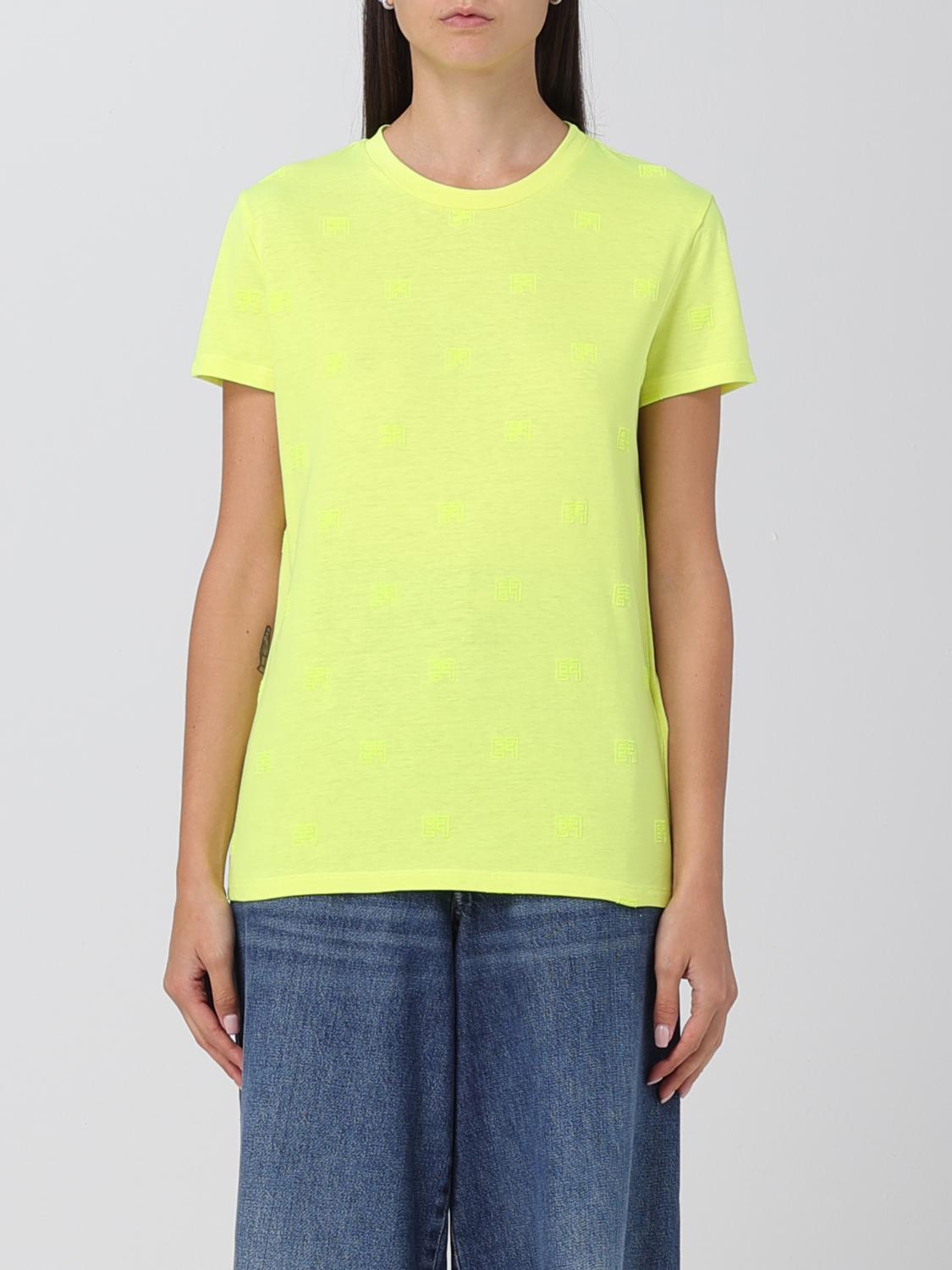 Elisabetta Franchi T-Shirt ELISABETTA FRANCHI Woman colour Lime