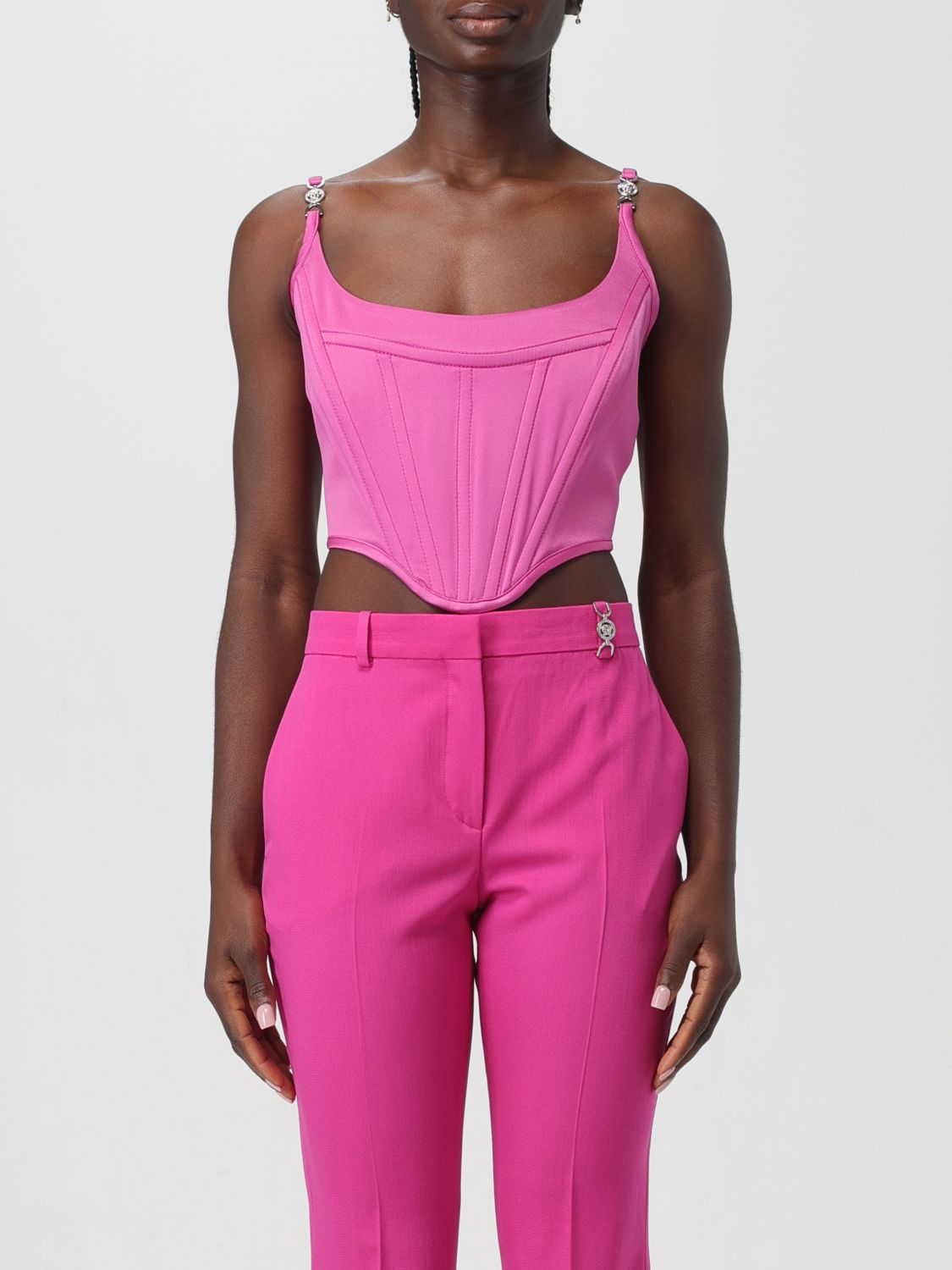 Versace Top VERSACE Woman colour Fuchsia