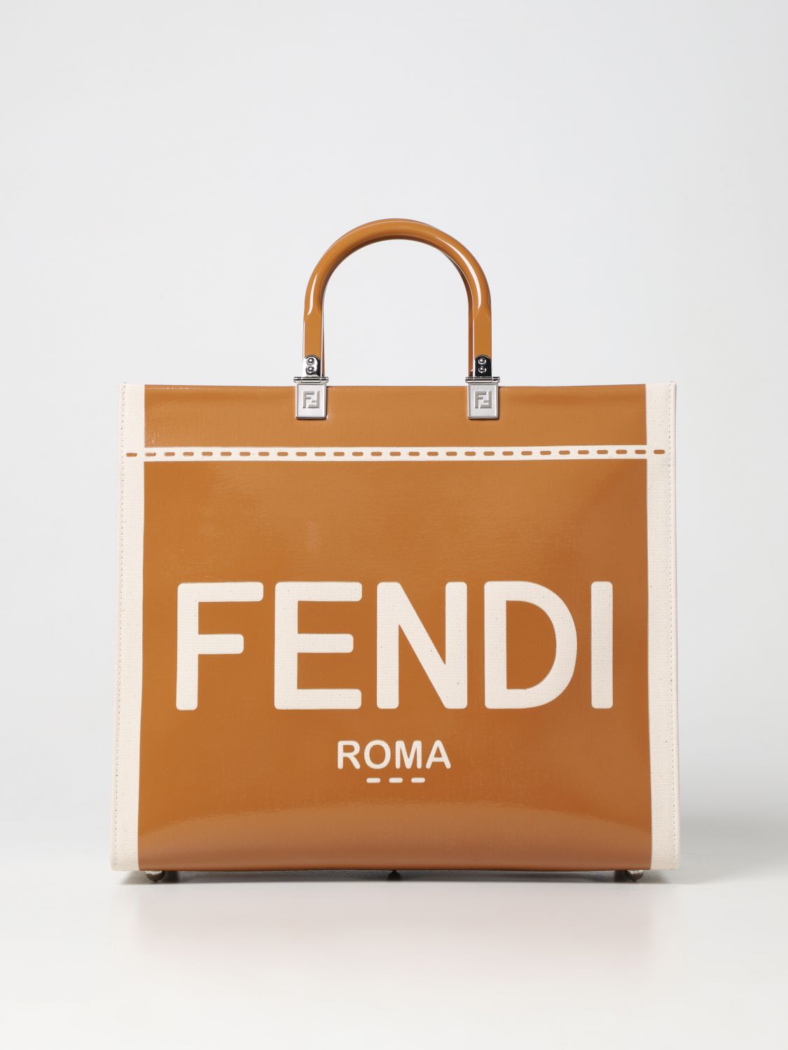 FENDI Tote Bags FENDI Woman colour Leather