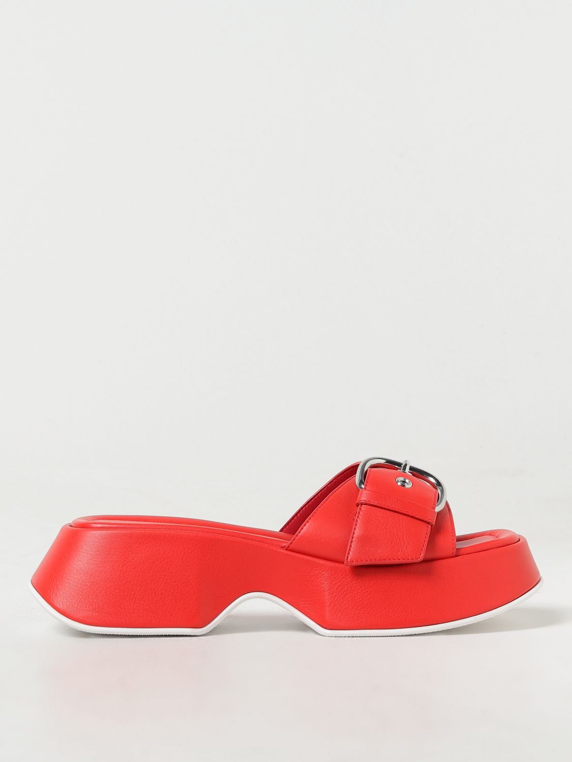 Vic Matié Heeled Sandals VIC MATIÉ Woman colour Coral