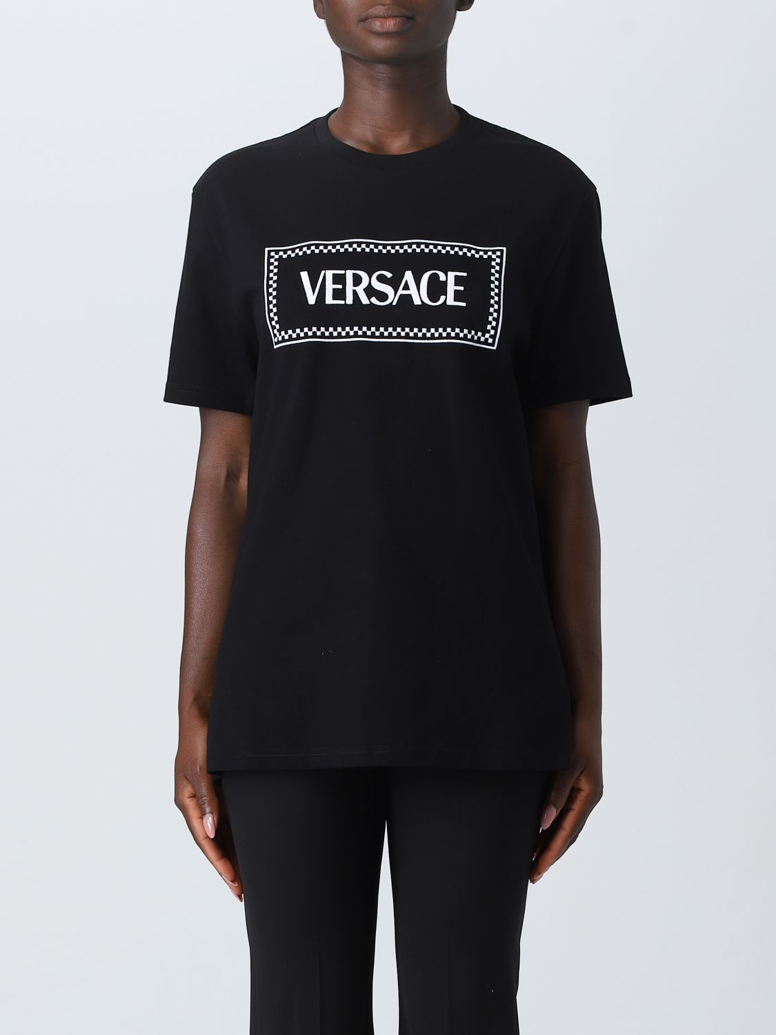 Versace T-Shirt VERSACE Woman colour Black