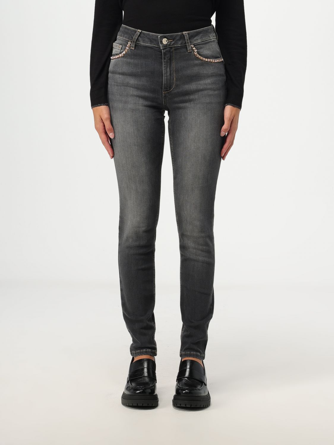 Liu Jo Jeans LIU JO Woman colour Grey