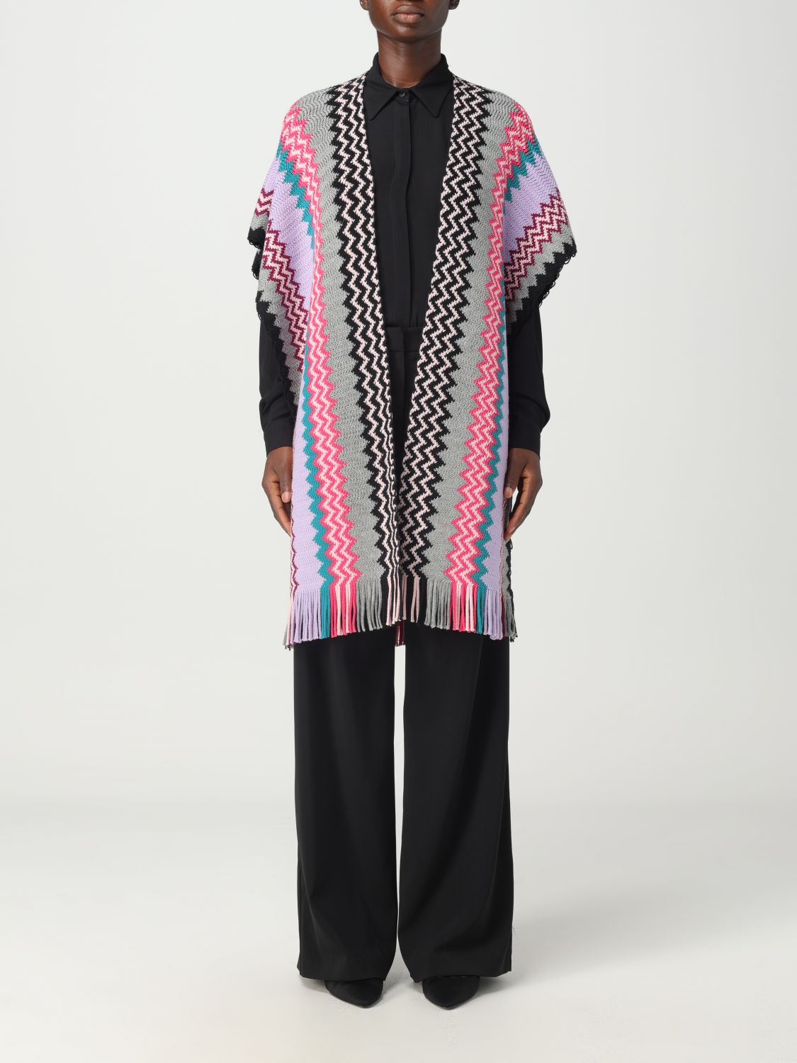 Missoni Cloak MISSONI Woman colour Multicolor