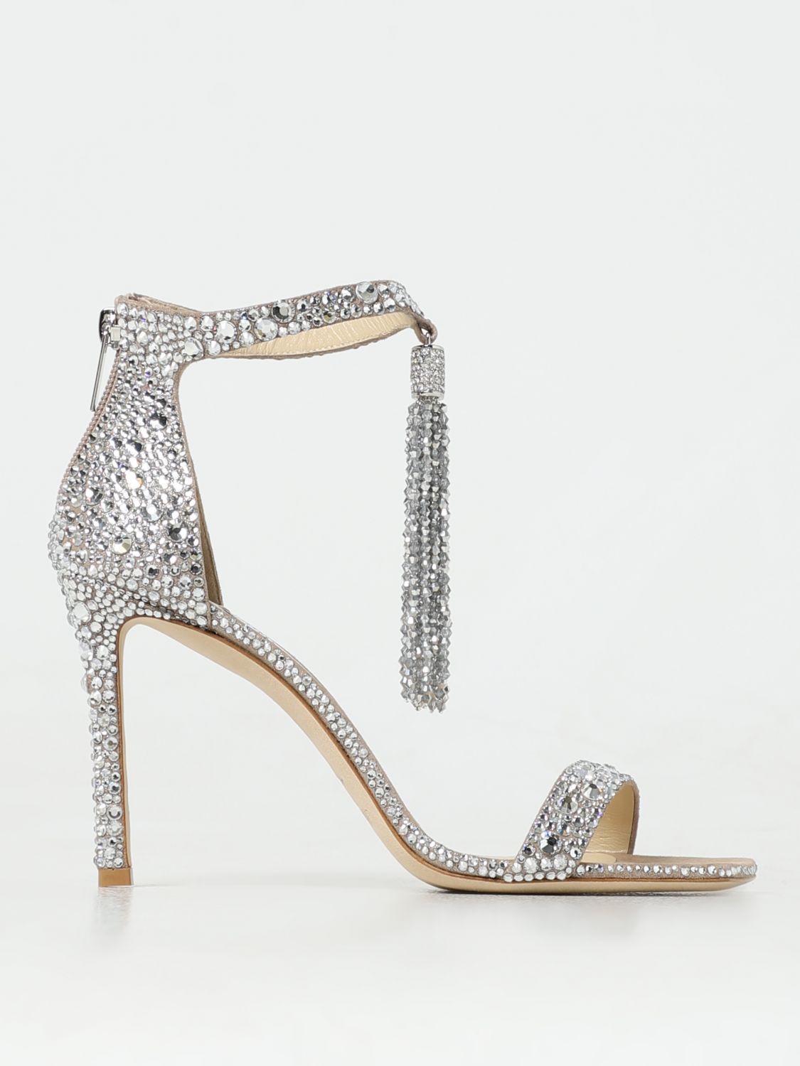 Jimmy Choo Heeled Sandals JIMMY CHOO Woman colour Silver