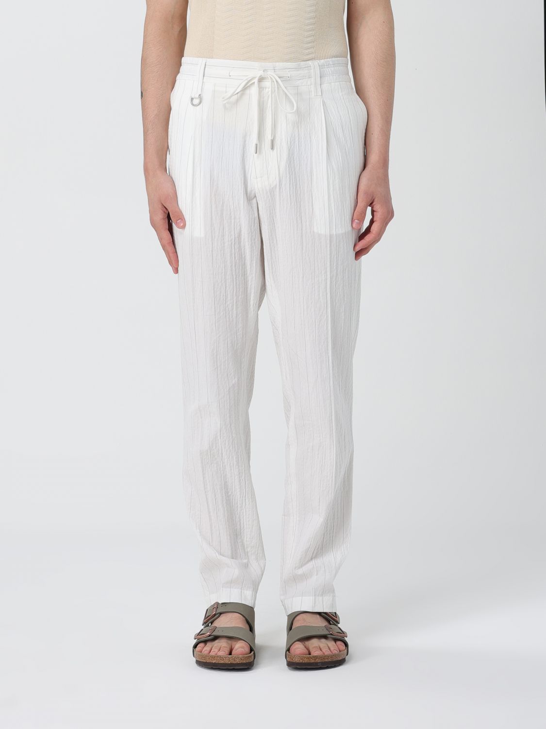 Paolo Pecora Trousers PAOLO PECORA Men colour Beige