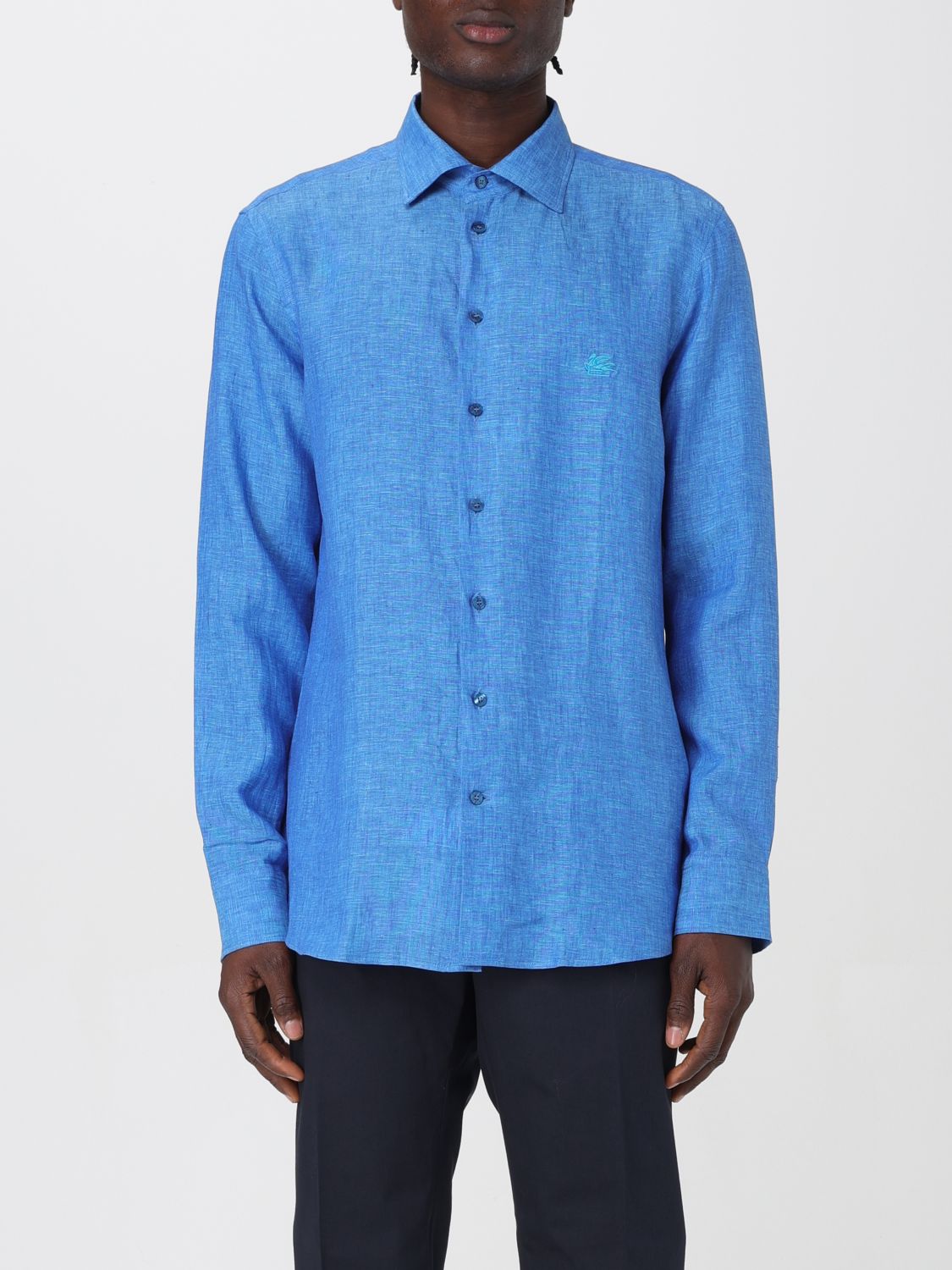 Etro Shirt ETRO Men colour Gnawed Blue