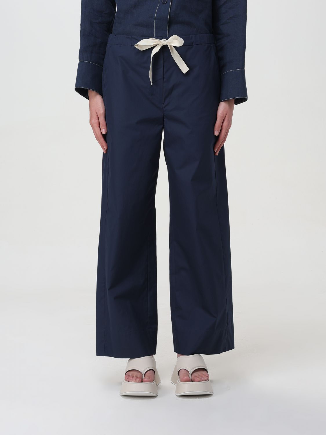  Trousers 'S MAX MARA Woman colour Blue