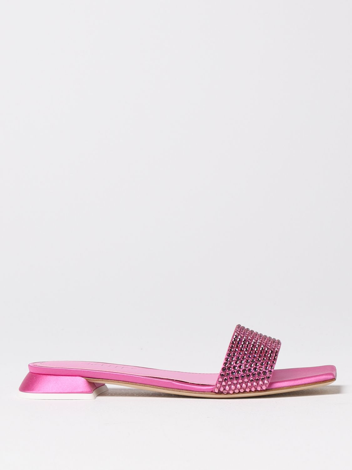 3JUIN Flat Sandals 3JUIN Woman colour Fuchsia