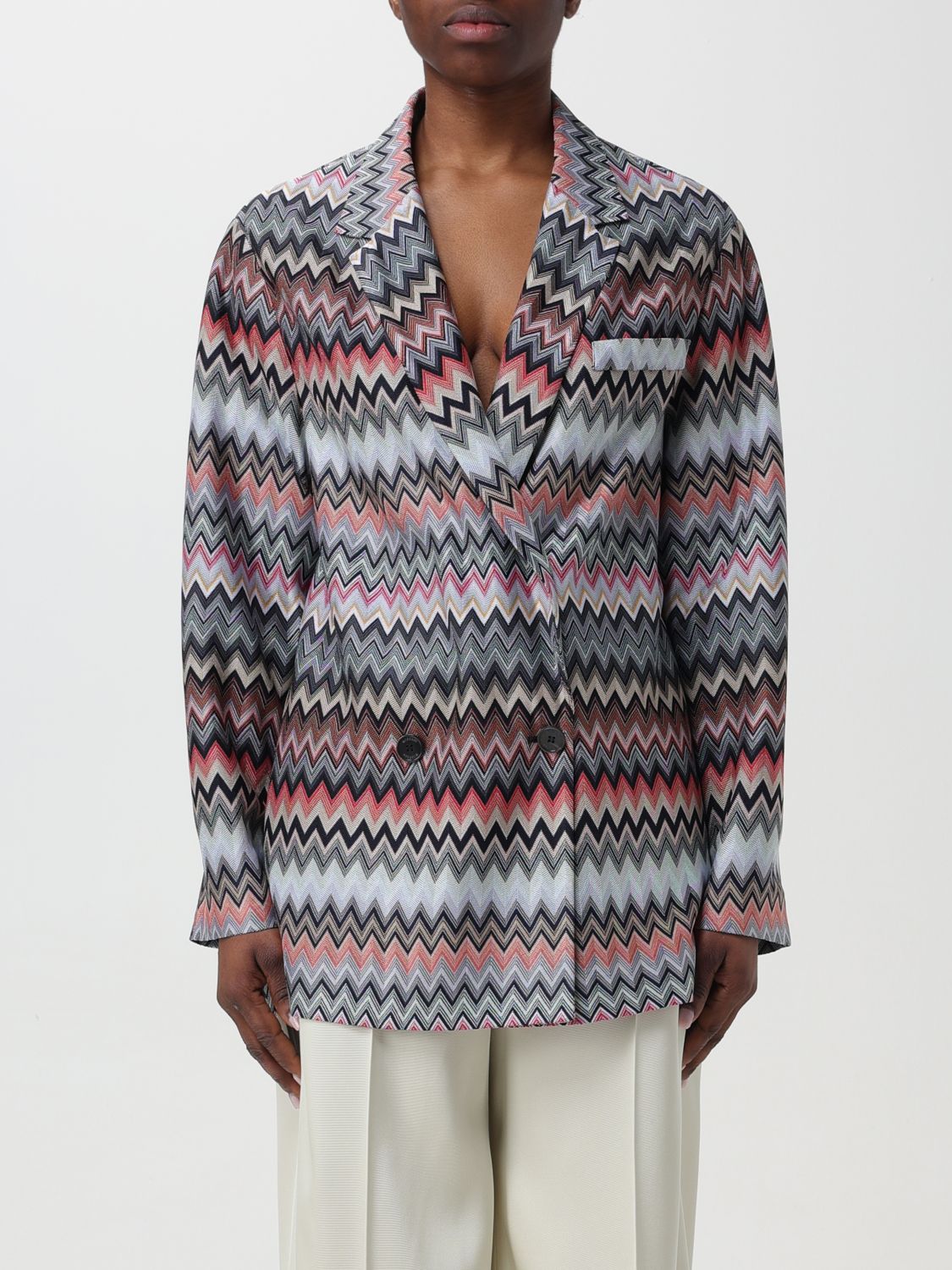 Missoni Jacket MISSONI Woman colour Black