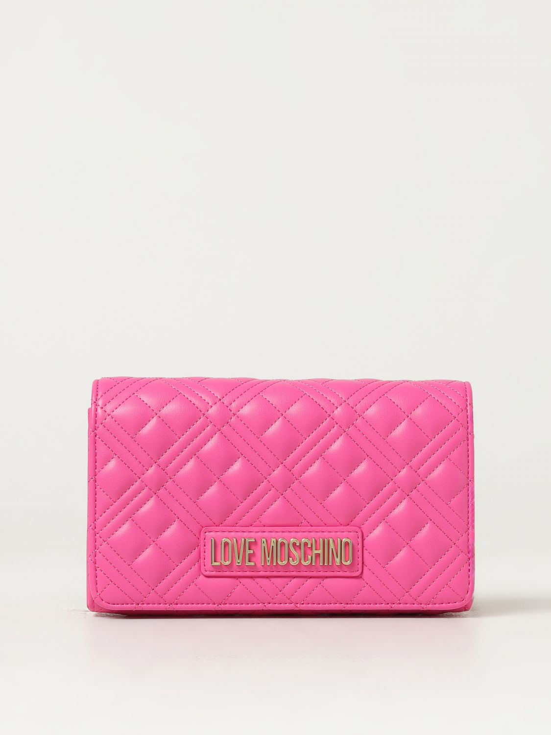 Love Moschino Crossbody Bags LOVE MOSCHINO Woman colour Fuchsia