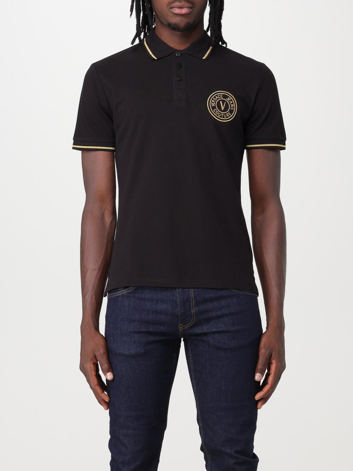 Versace Jeans Couture Polo Shirt VERSACE JEANS COUTURE Men colour Black